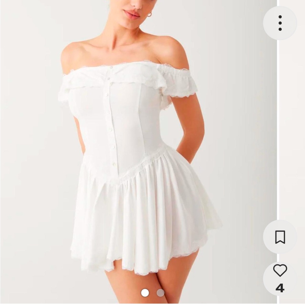 Frankie’s bikinis charlie mini dress, size xs!